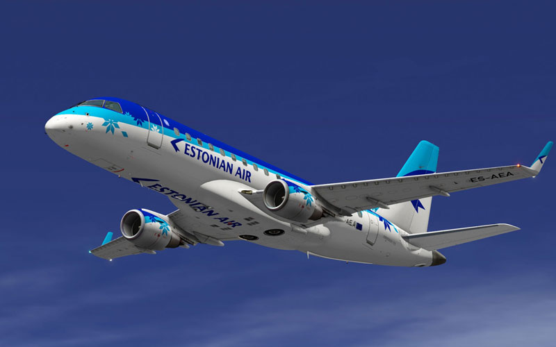Estonian Air, Airbus A319, Airbus, аирбас, A319
