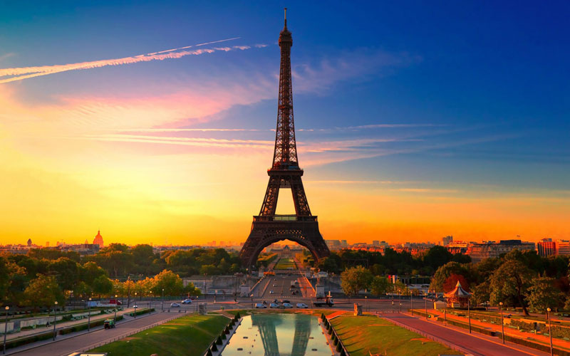 Париж, Эйфелева башня, Франция