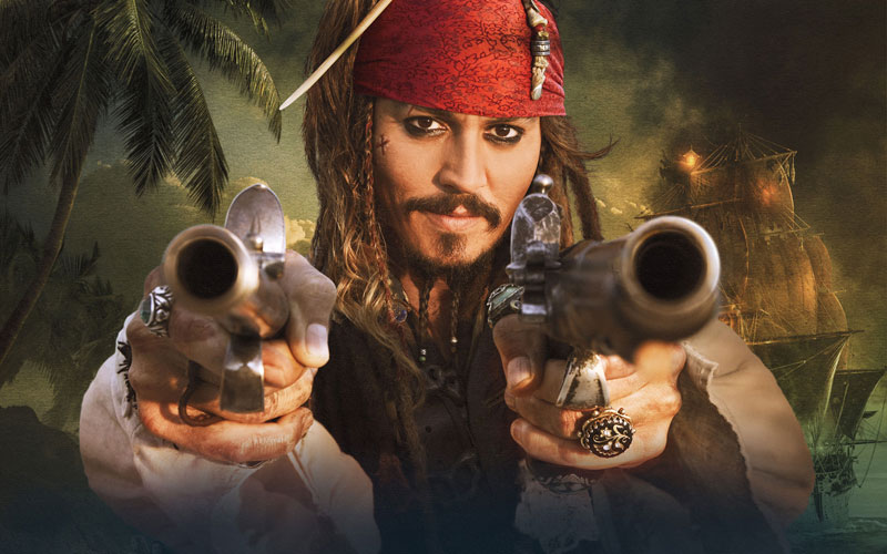 Пираты карибского моря, Джонни Депп